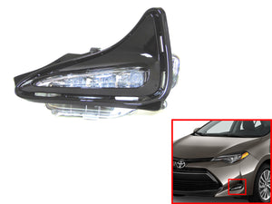 2017 2018 2019 Toyota Corolla XLE LE Daytime Running Light Lamp Cover Front Left Driver Side