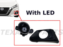Load image into Gallery viewer, 2019 2020 2021 2022 Nissan Altima Front Bumper Fog Light Lamp With Cover Left Driver - Texas-e-parts