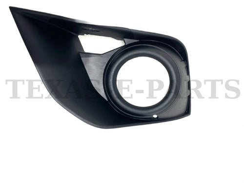 2016 2017 Outlander Sport Left Fog Lamp Bezel Front Light Cover Driver Side - Texas-e-parts