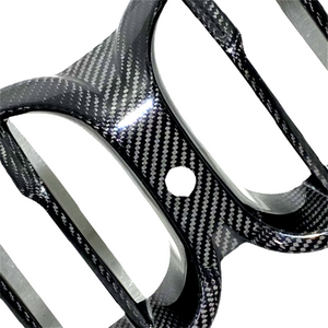 2019 2020 2021 2022 2023 2024 BMW 8 Series Front Bumper Upper Grille Black Carbon Fiber - Texas-e-parts