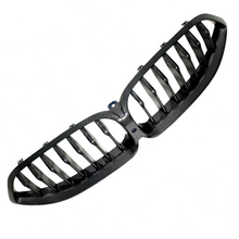 Load image into Gallery viewer, 2019 2020 2021 2022 2023 2024 BMW 8 Series Front Bumper Upper Grille Black Carbon Fiber - Texas-e-parts