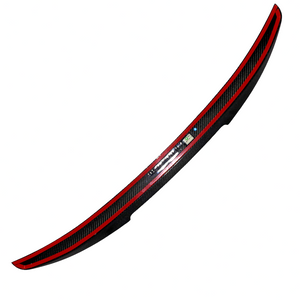 2019 2020 2021 2022 2023 2024 BMW 8-Series Gran Coupe 4-Door Rear Trunk Deck Lid Spoiler Wing Carbon Fiber - Texas-e-parts