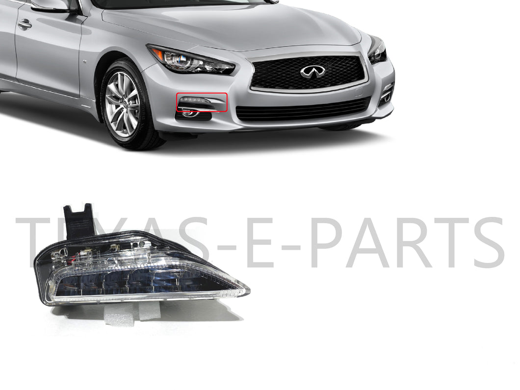 2014 2015 2016 2017 2018 2019 2020 2021 2022 2023 2024 Infiniti Q50 Right Turn Signal Light Lamp Passenger - Texas-e-parts