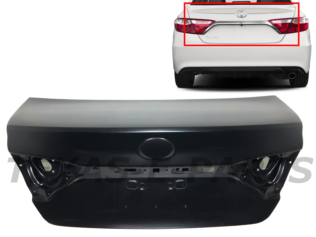 2015 2016 2017 Toyota Camry Rear Trunk Lid Deck Lid Panel Assembly - Texas-e-parts