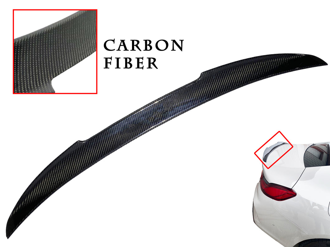 2019 2020 2021 2022 2023 2024 BMW 8-Series Gran Coupe 4-Door Rear Trunk Deck Lid Spoiler Wing Carbon Fiber - Texas-e-parts