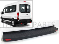 2015 2016 2017 2018 2019 2020 2021 2022 2023 2024 Ford Transit Rear Bumper Cover Without Sensor Holes With Reflectors - Texas-e-parts