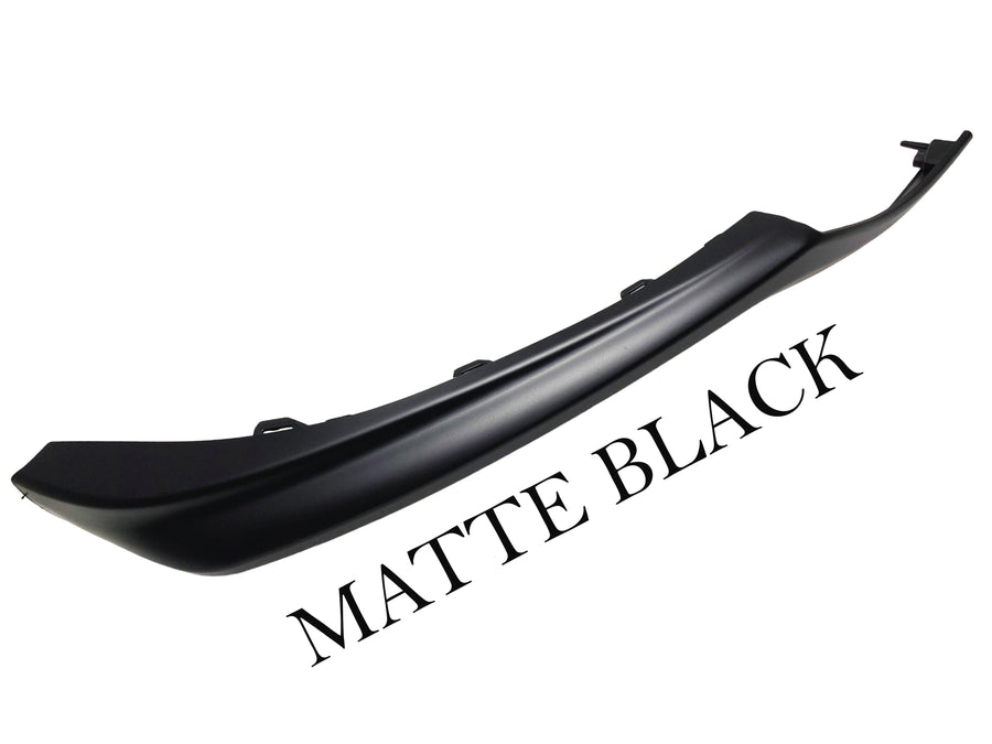 2021 2022 2023 Toyota Camry XSE SE Front Bumper Side Lower Molding Trim Left Driver Matte Black - Texas-e-parts