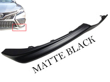 Load image into Gallery viewer, 2021 2022 2023 Toyota Camry XSE SE Front Bumper Side Lower Molding Trim Left Driver Matte Black - Texas-e-parts