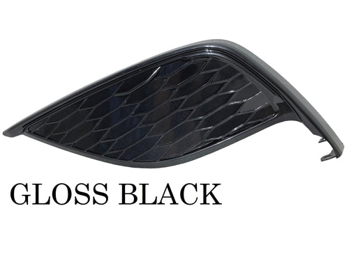 2021 2022 2023 Toyota Camry XSE SE Front Bumper Fog Light Cover Left Driver Side Gloss Black - Texas-e-parts