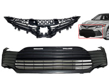 Load image into Gallery viewer, 2021 2022 2023 Toyota Camry LE XLE Front Bumper Upper &amp; Lower Grille - Texas-e-parts