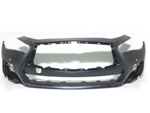 Load image into Gallery viewer, 2018 2019 2020 2021 2022 2023 2024 Infiniti Q50 Q50s Sports Front Bumper Cover With Two Sensor Holes - Texas-e-parts