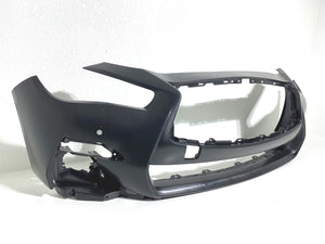2018 2019 2020 Infiniti Q50 Q50s Sports Front Bumper Cover With Two Sensor Holes