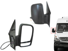 Load image into Gallery viewer, 2006-2018 Mercedes Sprinter Van Right Passenger Side View Mirror Short Arm Heated Signal - Texas-e-parts