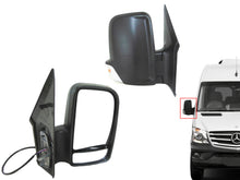 Load image into Gallery viewer, 2006-2018 Mercedes Sprinter Van Right Passenger Side View Mirror Short Arm Heated Signal