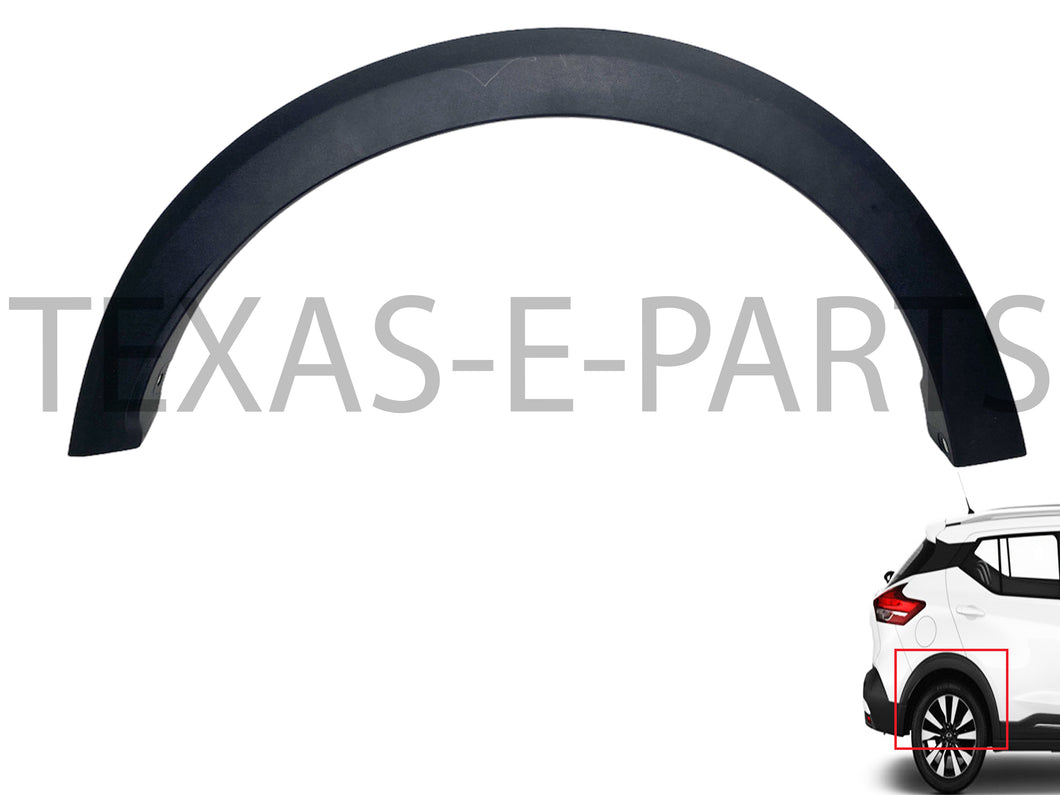 2018 2019 2020 2021 2022 2023 2024 Nissan Kicks Rear Right Wheel Flare Molding Trim Passenger Side - Texas-e-parts
