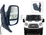 2015 2016 2017 2018 2019 2020 2021 2022 2023 2024 Ford Transit RH Passenger Side Rear View Mirror Short Arm - Texas-e-parts