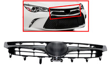 Load image into Gallery viewer, 2015 2016 2017 Toyota Camry Front Bumper Upper Grille Chrome - Texas-e-parts