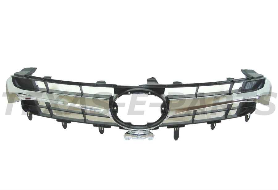 2015 2016 2017 Toyota Camry Front Bumper Upper Grille Chrome - Texas-e-parts