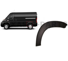 Load image into Gallery viewer, 2019 2020 2021 2022 Ram ProMaster Rear Left Wheel Flare Molding Black 1500 2500 Driver