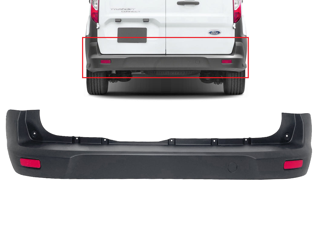2014 2015 2016 2017 2018 Ford Transit Connect Rear Bumper Cover - Texas-e-parts