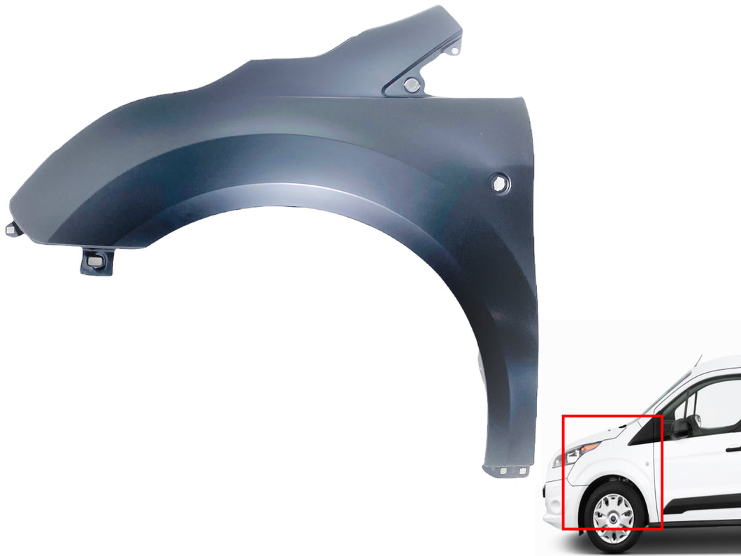 2014 2015 2016 2017 2018 2019 2020 2021 2022 Ford Transit Connect Front Fender Panel Left Driver Side - Texas-e-parts