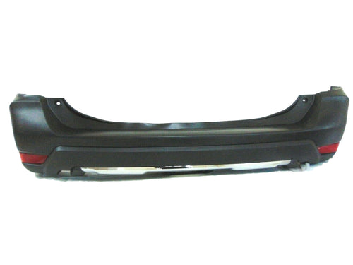 2017 2018 2019 2020 Nissan Rogue Rear Bumper Cover With Reflector & Chrome Molding - Texas-e-parts
