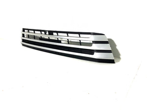 2017 2018 2019 Toyota Highlander Front Bumper Lower Grille Silver With Tow Covers - Texas-e-parts