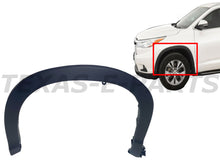 Load image into Gallery viewer, 2014 2015 2016 2017 2018 2019 Toyota Highlander Front Fender Flare Molding Trim Left Driver Side - Texas-e-parts
