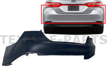 Load image into Gallery viewer, 2018 2019 2020 2021 2022 2023 2024 Toyota Camry L LE XLE Rear Bumper Cover Assembly - Texas-e-parts