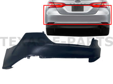 Load image into Gallery viewer, 2018 2019 2020 Toyota Camry L LE XLE Rear Bumper Cover Assembly