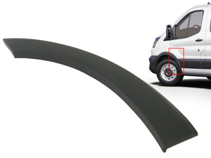 2015 2016 2017 2018 2019 2020 2021 2022 2023 2024 Ford Transit 150 250 350 350HD Front Door Flare Molding Trim Left Driver Side - Texas-e-parts