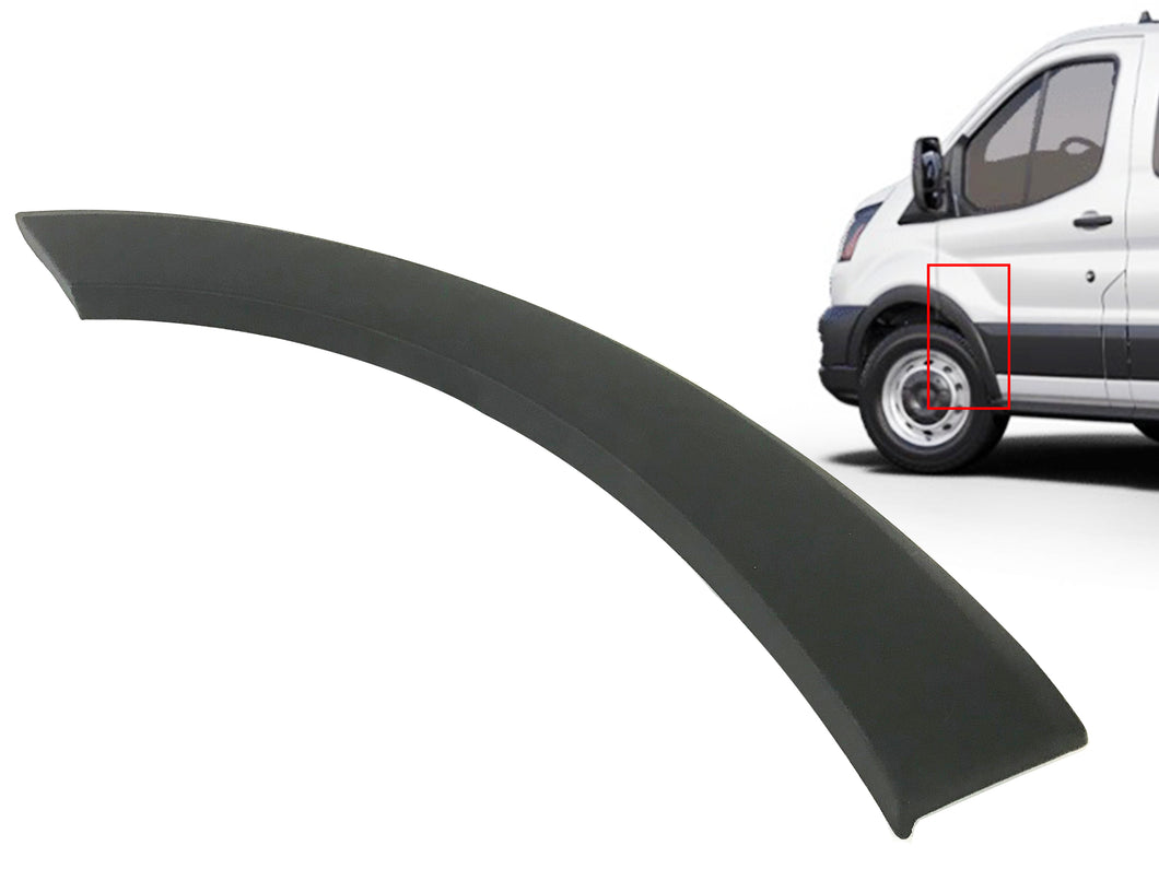 2015 2016 2017 2018 2019 2020 2021 2022 2023 2024 Ford Transit 150 250 350 350HD Front Door Flare Molding Trim Left Driver Side - Texas-e-parts