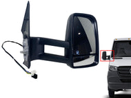 2019 2020 2021 Mercedes Benz Sprinter 1500 2500 3500 Right Front Door Side Rear View Mirror Long Arm - Texas-e-parts
