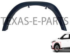 2018 2019 2020 Nissan Kicks Front Left Fender Flare Molding Trim Driver Side - Texas-e-parts
