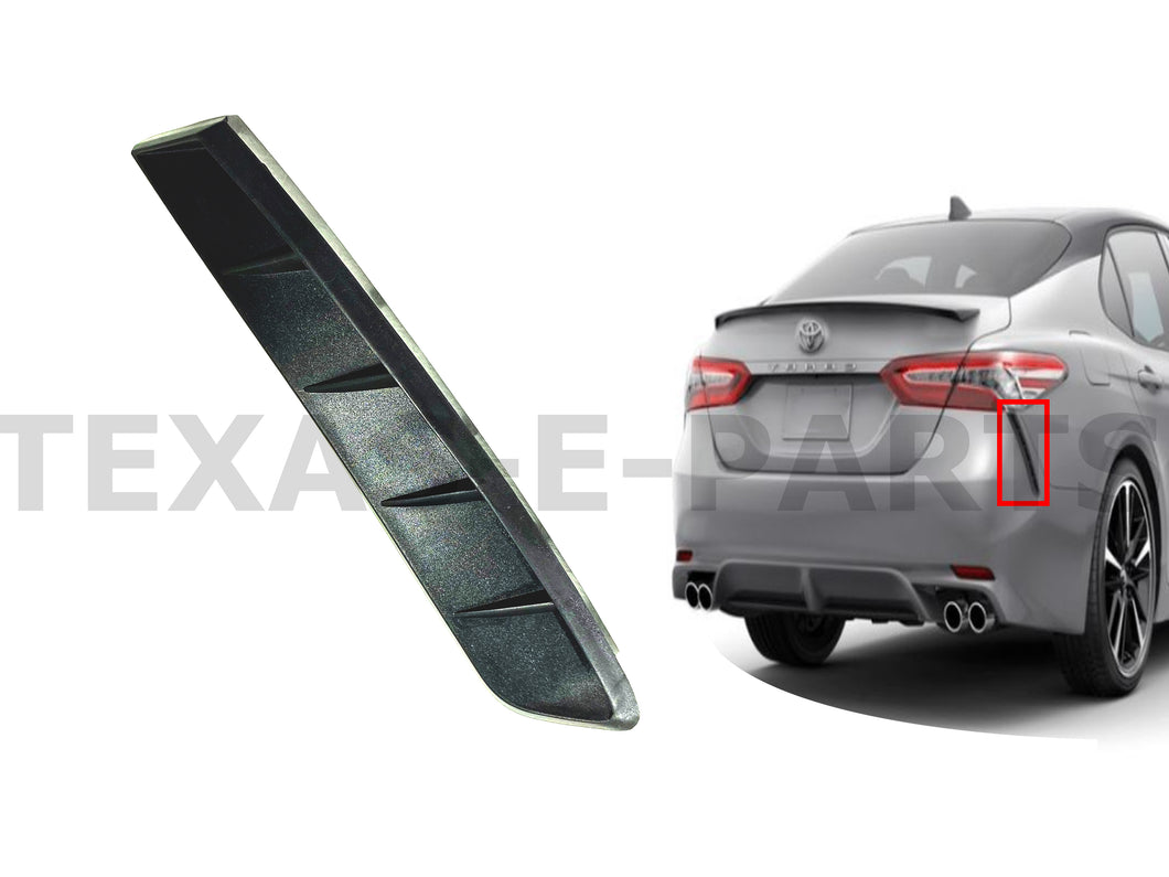 2018 2019 2020 2021 2022 2023 2024 Toyota Camry XSE SE Rear Bumper Extension Right Passenger R Side RH - Texas-e-parts
