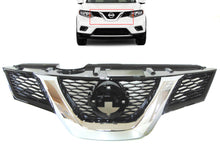 Load image into Gallery viewer, 2015-2016 Nissan Rogue S SL SV Grille Front Bumper Upper Grille With Camera Option - Texas-e-parts