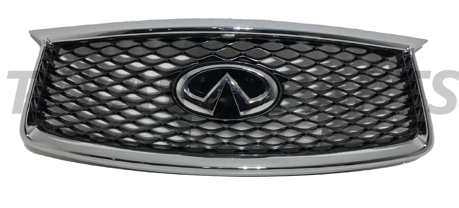 2019 2020 2021 2022 Infiniti QX50 Grille Front Bumper Upper Grille With Camera Option - Texas-e-parts