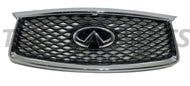 2019 2020 2021 2022 Infiniti QX50 Grille Front Bumper Upper Grille With Camera Option - Texas-e-parts