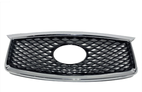 2019 2020 2021 2022 Infiniti QX50 Front Bumper Upper Grille With Camera Option - Texas-e-parts
