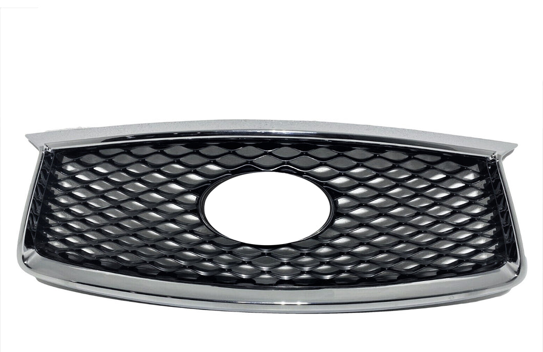 2019 2020 2021 2022 Infiniti QX50 Front Bumper Upper Grille With Camera Option - Texas-e-parts