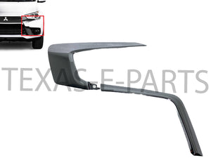 2016 2017 2018 2019 Mitsubishi Outlander Sport Front Bumper Left Chrome Trims Upper Lower Molding - Texas-e-parts