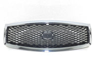 2015-2019 Infiniti Q70 Front Bumper Upper Grille With Camera Option - Texas-e-parts