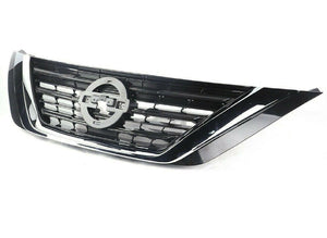 2016 2017 2018 Nissan Altima Grille Front Bumper Upper Grille Chrome - Texas-e-parts