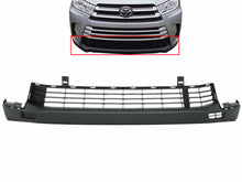 Load image into Gallery viewer, Fits 2017 2018 2019 Toyota Highlander Front Bumper Lower Grille Cover