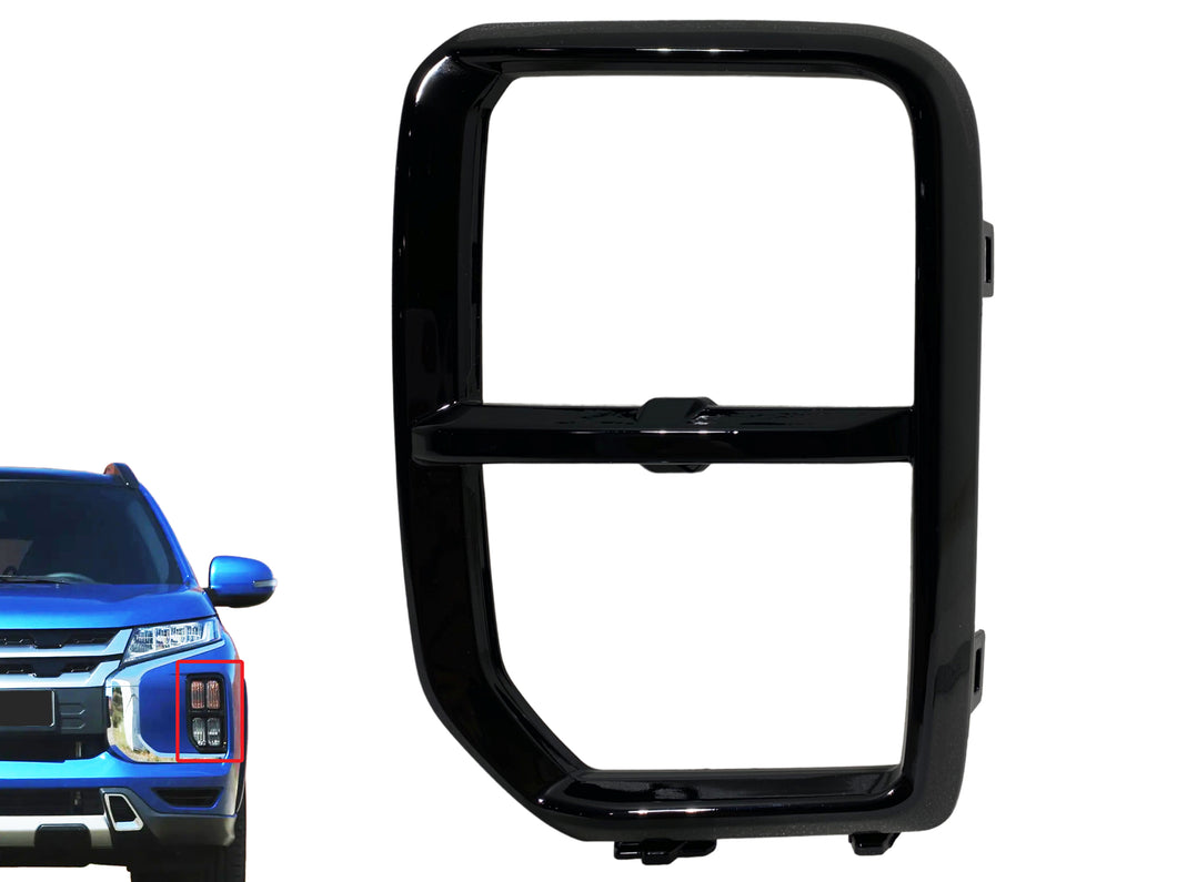 2020 2021 2022 2023 Mitsubishi Outlander Sport Front Bumper Turn Signal Fog Light Lamp Cover Left Driver Side - Texas-e-parts