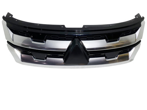 2020 2021 2022 2023 Mitsubishi Outlander Sport Front Bumper Upper Grille - Texas-e-parts