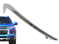 2020 2021 2022 2023 Mitsubishi Outlander Sport Front Bumper Upper Chrome Molding Trim Left Driver Side - Texas-e-parts