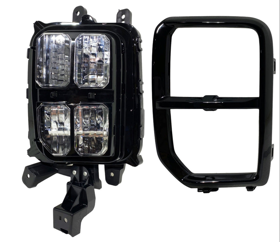 2020 2021 2022 2023 Mitsubishi Outlander Sport Front Bumper Turn Signal Fog Light Lamp With Cover Left Driver Side - Texas-e-parts