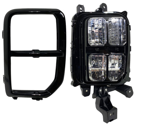 2020 2021 2022 2023 Mitsubishi Outlander Sport Front Bumper Turn Signal Fog Light Lamp With Cover Right Passenger Side - Texas-e-parts