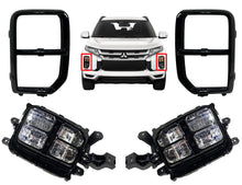 Load image into Gallery viewer, 2020 2021 2022 2023 Mitsubishi Outlander Sport Front Bumper Turn Signal Fog Light Lamp With Cover Left Driver &amp; Right Passenger Set